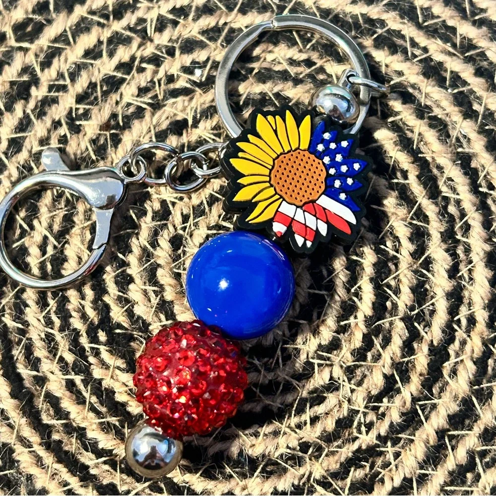 Patriotic Keychain